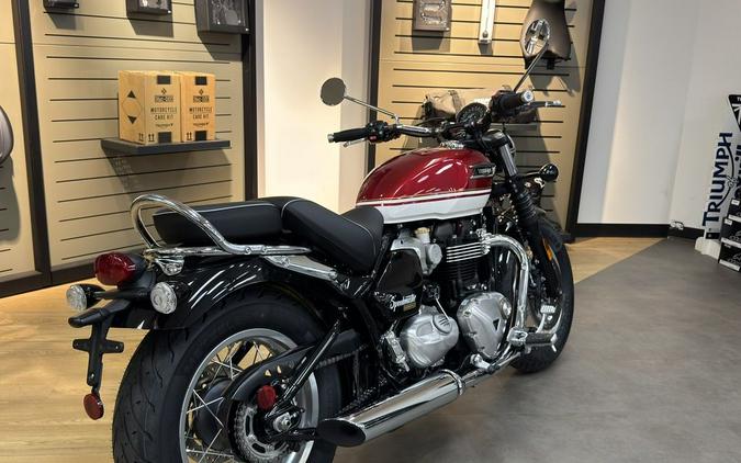 2026 Triumph Bonneville Speedmaster Carnival red