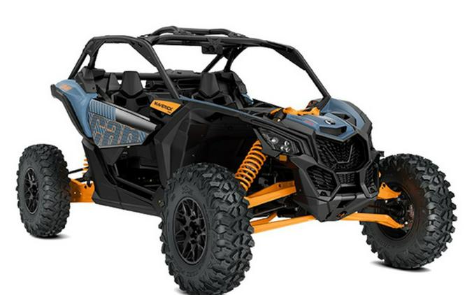 2025 Can-Am Maverick X3 RS Turbo RR Scandi Blue & Orange Crush
