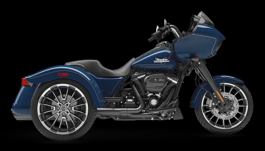 2023 Harley-Davidson Road Glide 3 Bright Billiard Blue – Black Finish