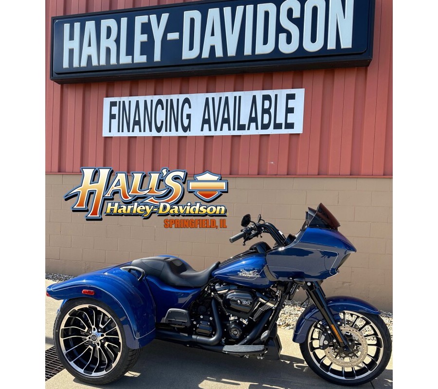 2023 Harley-Davidson Road Glide 3 Bright Billiard Blue – Black Finish