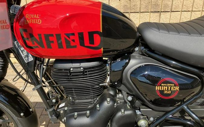 2024 Royal Enfield Hunter 350 Rebel Red