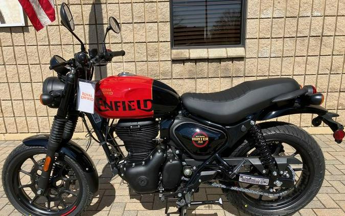 2024 Royal Enfield Hunter 350 Rebel Red