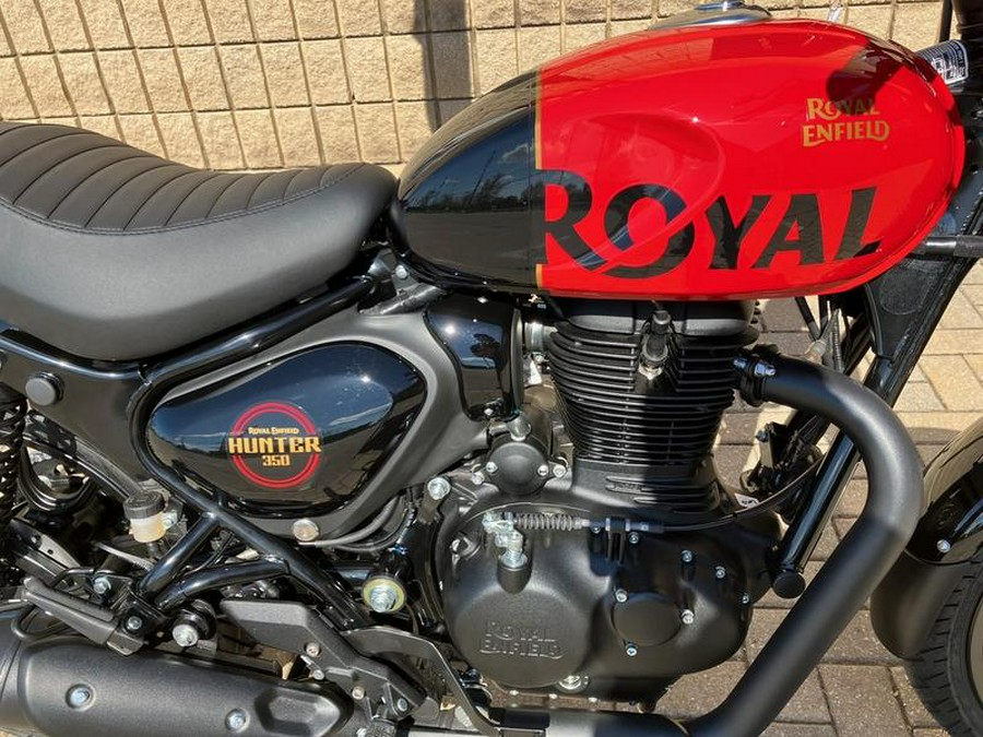 2024 Royal Enfield Hunter 350 Rebel Red