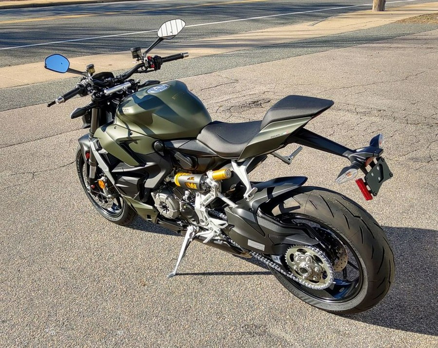 2024 Ducati Streetfighter V2 Storm Green