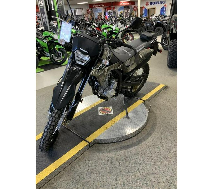2026 Kawasaki KLX®300 Cypher Camo Beige