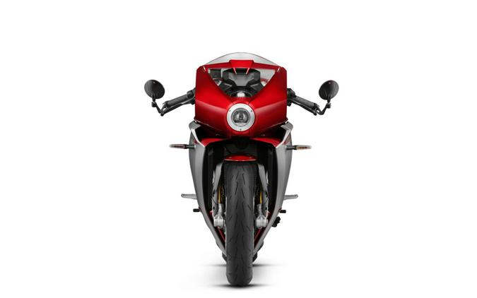 2026 MV Agusta Superveloce S Rosso Fuoco Argento Intenso Satinato