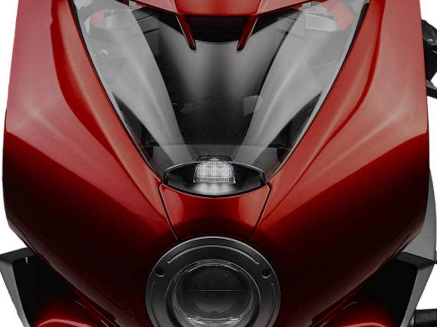 2026 MV Agusta Superveloce S Rosso Fuoco Argento Intenso Satinato