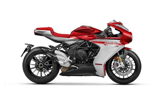 2026 MV Agusta Superveloce S Rosso Fuoco Argento Intenso Satinato
