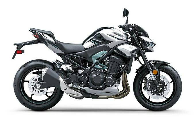 2025 Kawasaki Z900 ABS Galaxy Silver/Metallic Spark Black