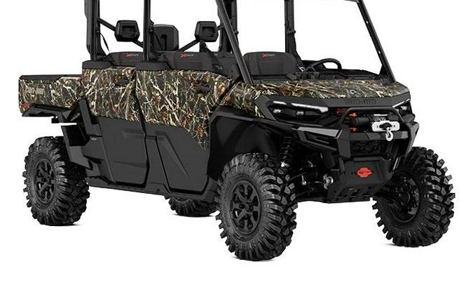 2026 Can-Am Defender MAX X mr HD11 with half-doors Dark Wildland Camo