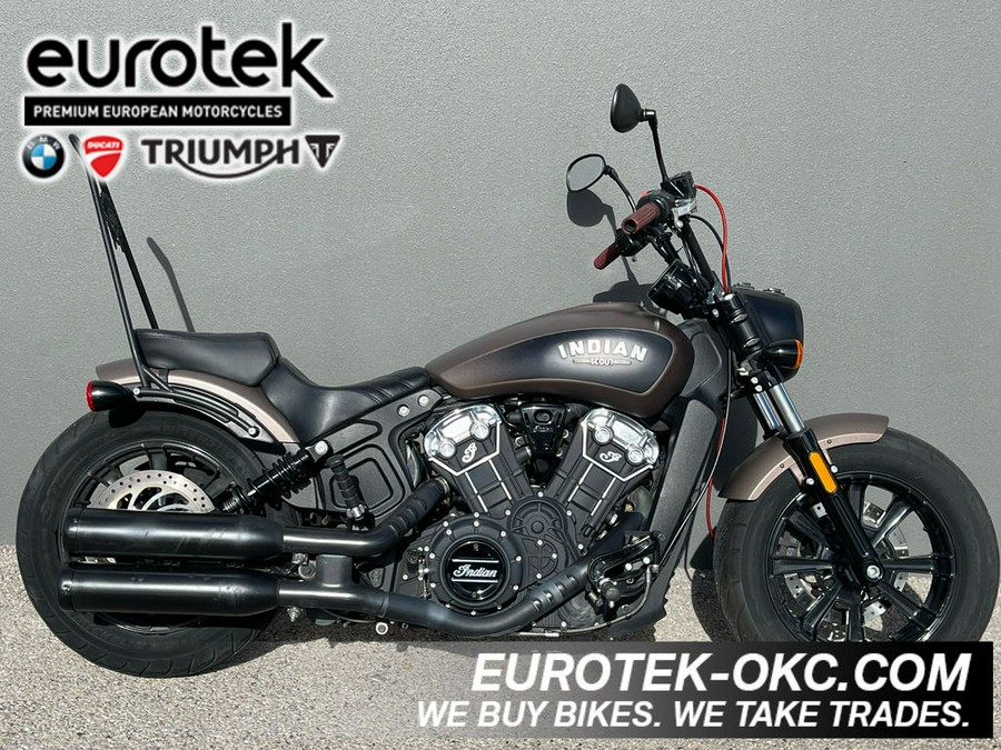 2018 Indian Motorcycle® Scout® Bobber Bronze Smoke For Sale In Oklahoma City Ok