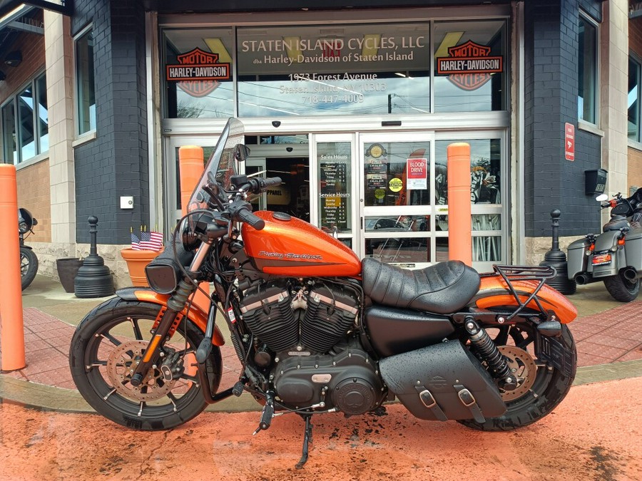 2020 Harley-Davidson Iron 883 Scorched Orange/Silver Flux