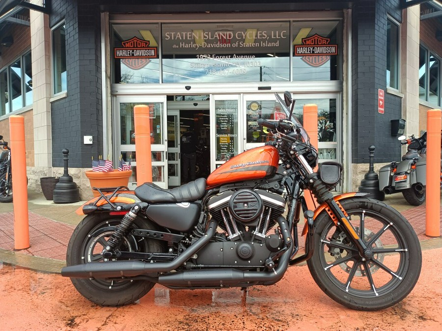 2020 Harley-Davidson Iron 883 Scorched Orange/Silver Flux