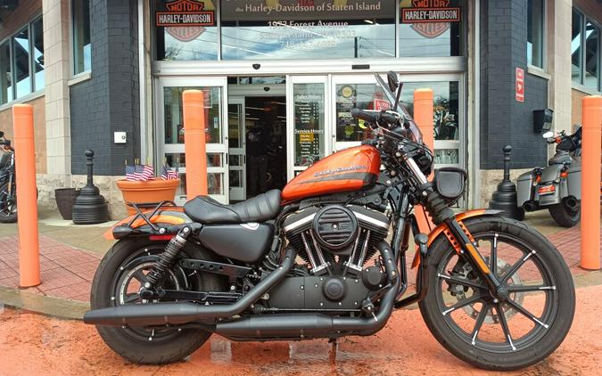 2020 Harley-Davidson Iron 883 Scorched Orange/Silver Flux