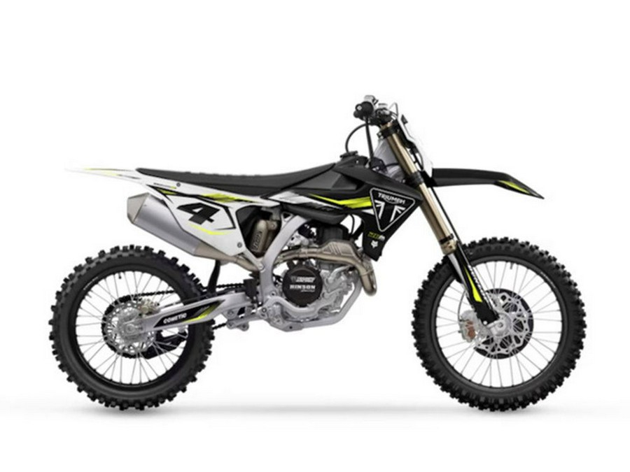 2025 Triumph TF 450-RC Edition Jet Black/Pure White