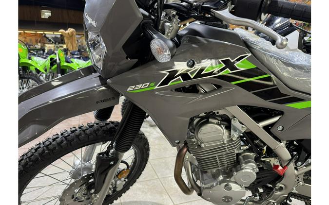 2024 Kawasaki KLX®230 S ABS - Battle Gray