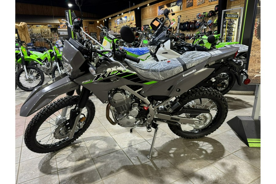 2024 Kawasaki KLX®230 S ABS - Battle Gray