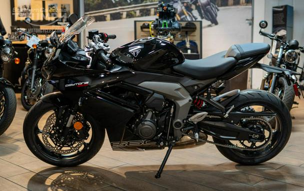 2026 Triumph Daytona 660 Sapphire Black