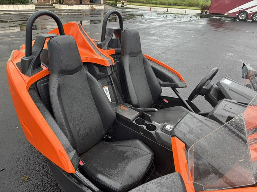 2024 Polaris Slingshot Slingshot SL AutoDrive Volt Orange SL Autodrive Ocean Gray
