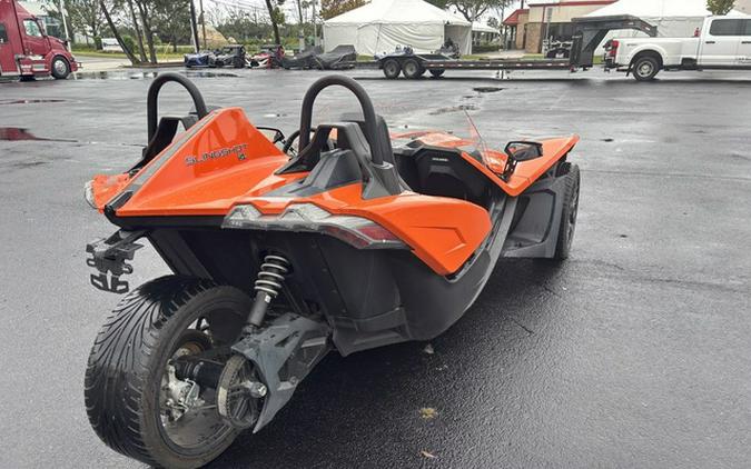 2024 Polaris Slingshot Slingshot SL AutoDrive Volt Orange SL Autodrive Ocean Gray