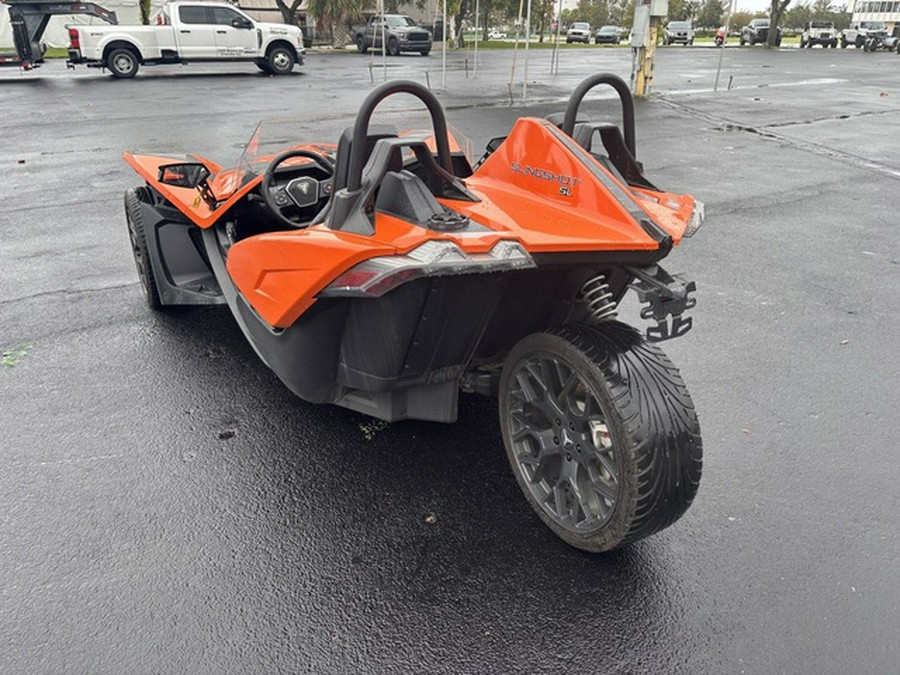 2024 Polaris Slingshot Slingshot SL AutoDrive Volt Orange SL Autodrive Ocean Gray