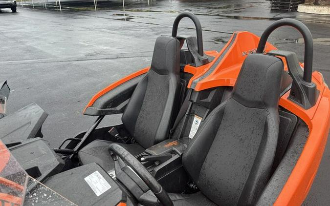 2024 Polaris Slingshot Slingshot SL AutoDrive Volt Orange SL Autodrive Ocean Gray