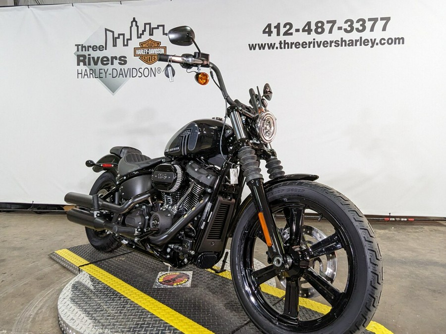 2024 Harley-Davidson Street Bob 114 Vivid Black