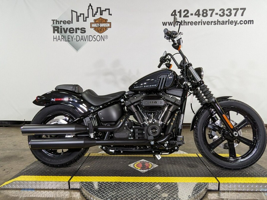 2024 Harley-Davidson Street Bob 114 Vivid Black