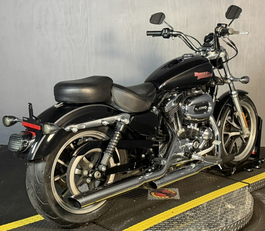 2014 Harley-Davidson® SuperLow® 1200T XL1200T BLACK W/ PINSTRIPE