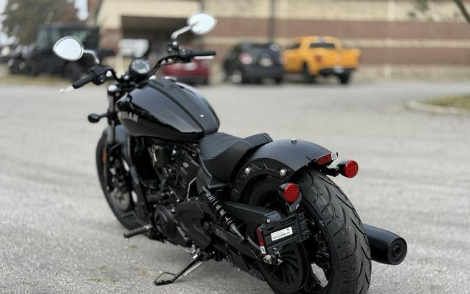2026 Indian Motorcycle® Scout® Sixty Bobber Black Metallic