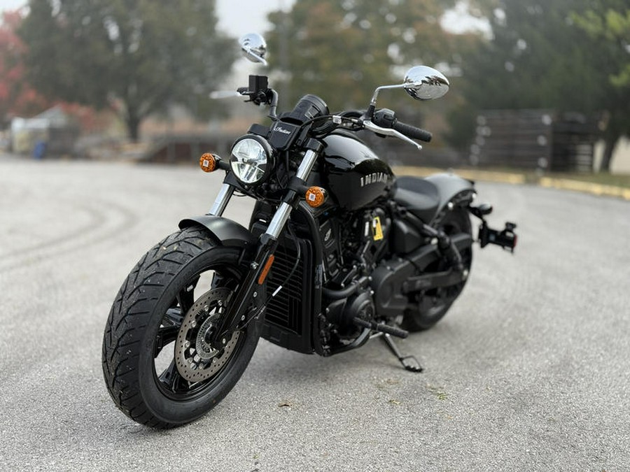 2026 Indian Motorcycle® Scout® Sixty Bobber Black Metallic