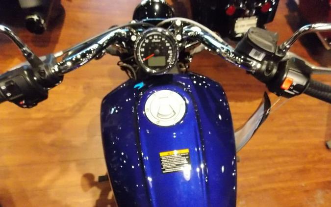 2023 Indian Motorcycle® Scout® ABS Spirit Blue Metallic/Black Metallic