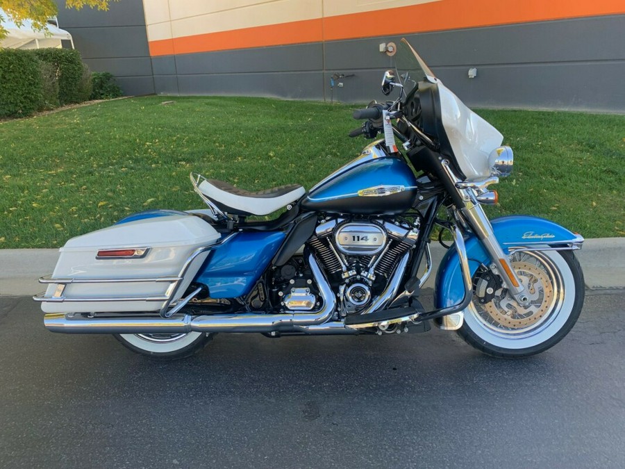 2021 Harley-Davidson Electra Glide Revival™ Hi-Fi Blue/Birch White