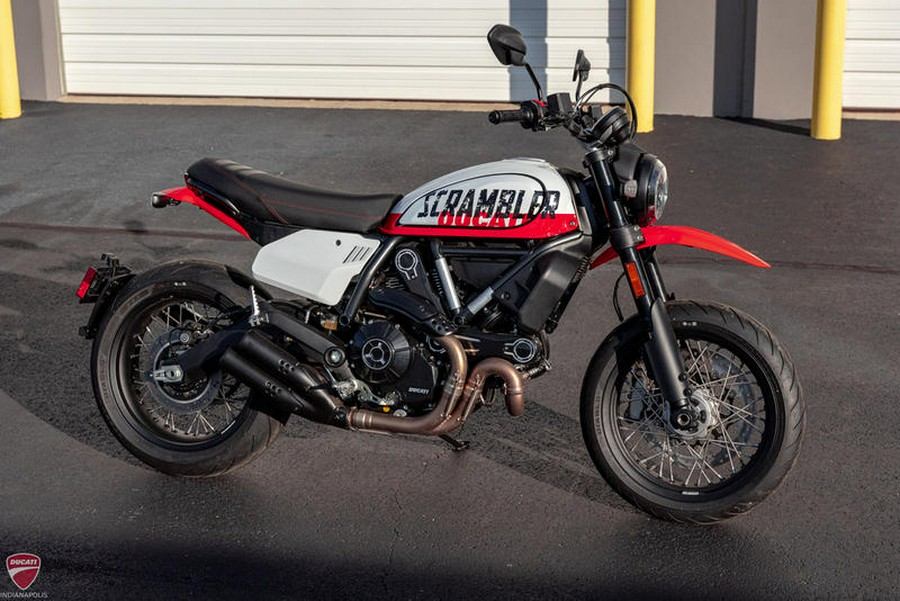 2022 Ducati Scrambler Urban Motard Star White Silk and Ducati GP ’19 Red