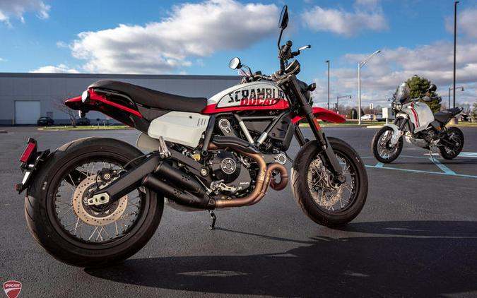 2022 Ducati Scrambler Urban Motard Star White Silk and Ducati GP ’19 Red