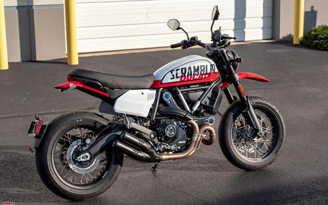 2022 Ducati Scrambler Urban Motard Star White Silk and Ducati GP ’19 Red