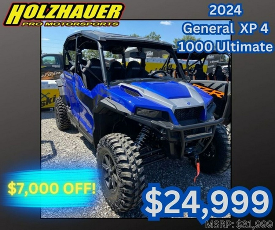 2024 Polaris GENERAL XP 4 1000 Ultimate