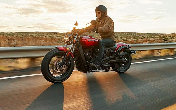 2024 Indian Motorcycle® Scout® Bobber Sixty ABS Sunset Red Metallic