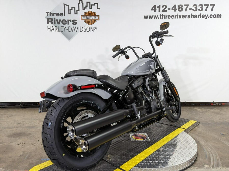 2024 Harley-Davidson Street Bob 114 Billiard Gray