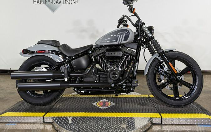 2024 Harley-Davidson Street Bob 114 Billiard Gray