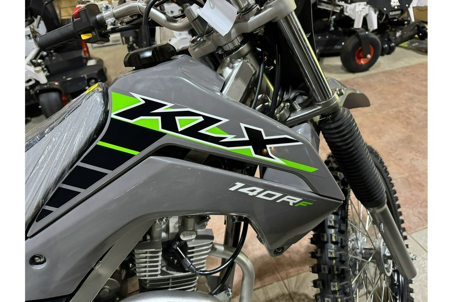 2025 Kawasaki KLX® 140R F - Battle Gray