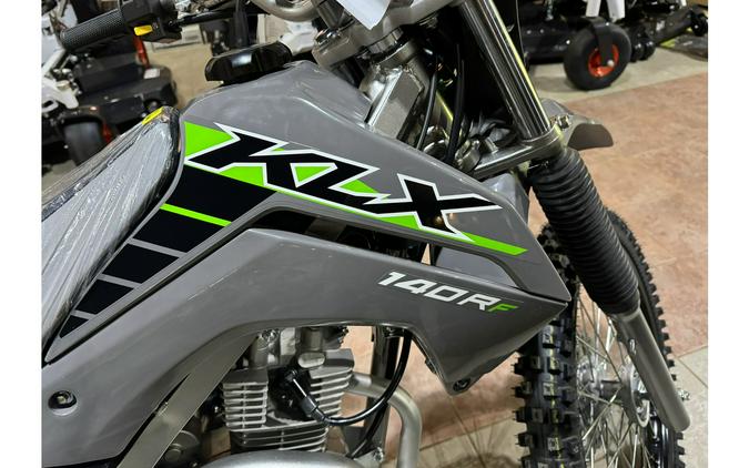 2025 Kawasaki KLX® 140R F - Battle Gray