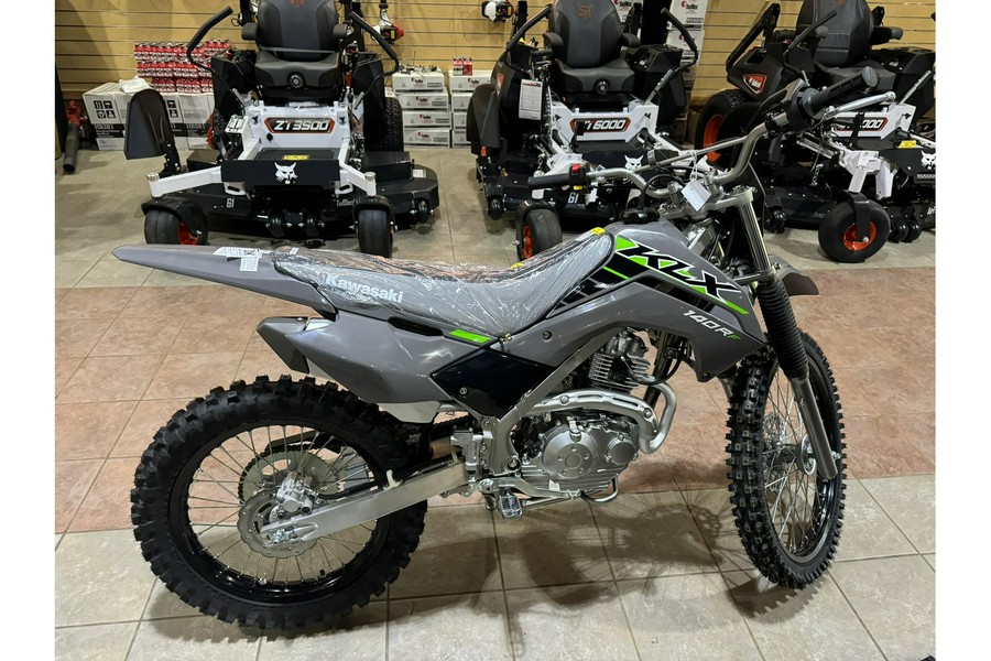 2025 Kawasaki KLX® 140R F - Battle Gray