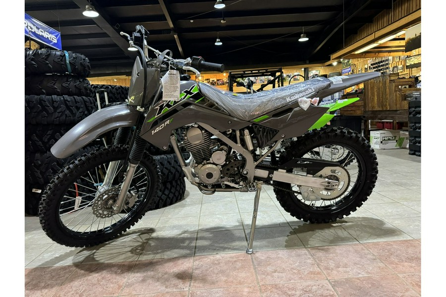 2025 Kawasaki KLX® 140R F - Battle Gray