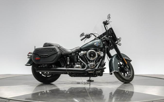 2025 Harley-Davidson FLHC Heritage Classic in Iron Horse Metallic with 5,577 miles