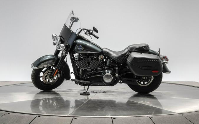 2025 Harley-Davidson FLHC Heritage Classic in Iron Horse Metallic with 5,577 miles
