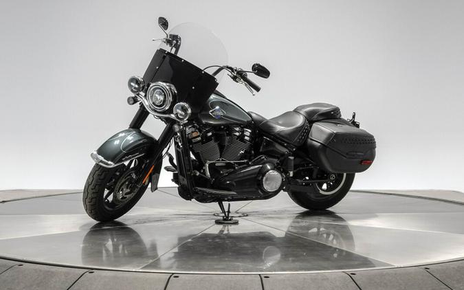 2025 Harley-Davidson FLHC Heritage Classic in Iron Horse Metallic with 5,577 miles