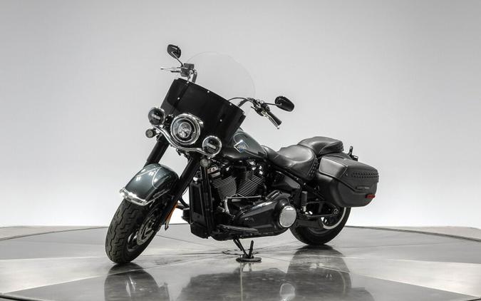 2025 Harley-Davidson FLHC Heritage Classic in Iron Horse Metallic with 5,577 miles