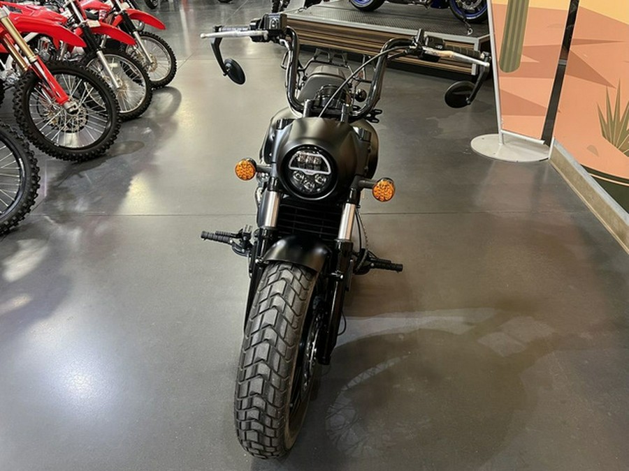 2021 Indian Scout Bobber Twenty ABS Thunder Black Smoke
