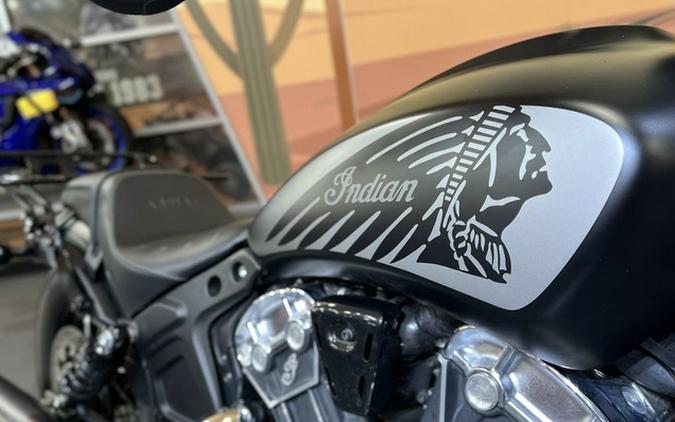 2021 Indian Scout Bobber Twenty ABS Thunder Black Smoke
